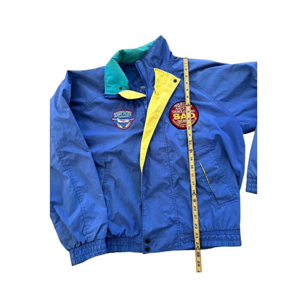 Vtg Academy of Model Aeronautics Mens L‎ Jacket Society Of Aircraft Demolishers - Picture 4 of 7